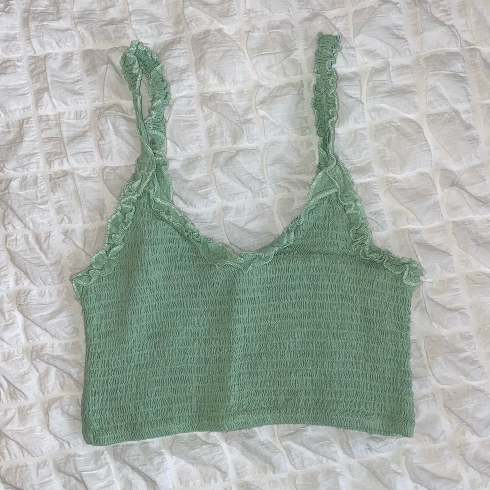 PacSun Ruched Crop Top